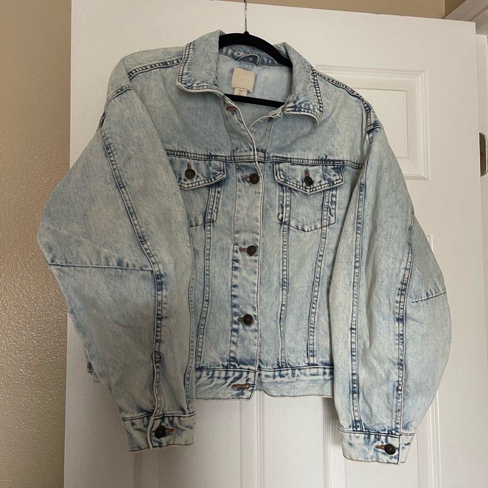H&M Jean blue Jacket oversized